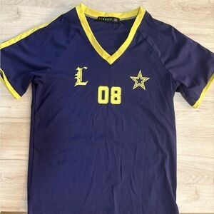 LIONESS (Princess Polly) Blue/Yellow 08 Jersey